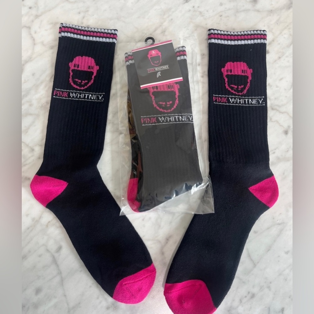 Barstool Pink Whitney socks Unisex / men’s stocking stuffers Christmas gift